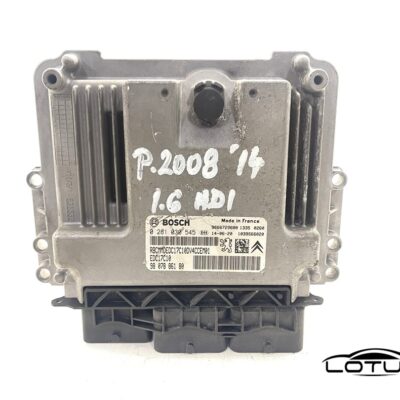 Kompjuter motora ECU Peugeot 2008 1.6 HDI 9807886180