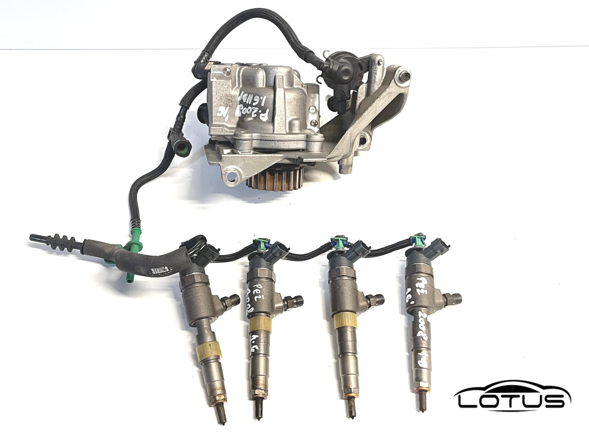 Set dizna, pumpa, rail Peugeot 2008 1.6