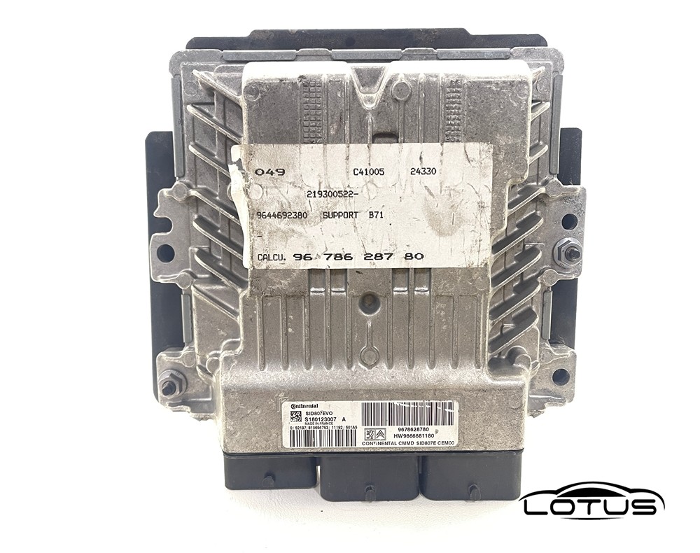 Kompjuter motora ECU Peugeot 308 1.6 HDI 9678628780