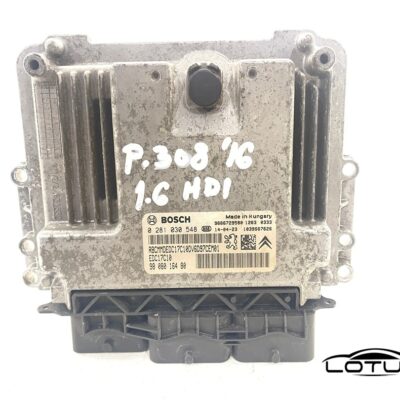 Kompjuter motora ECU Peugeot 308 1.6 HDI 9808016480