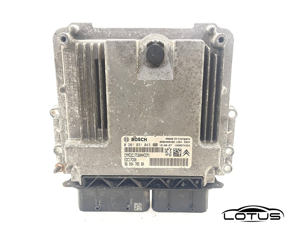Kompjuter motora ECU Peugeot 308 1.6 HDI 9809478580