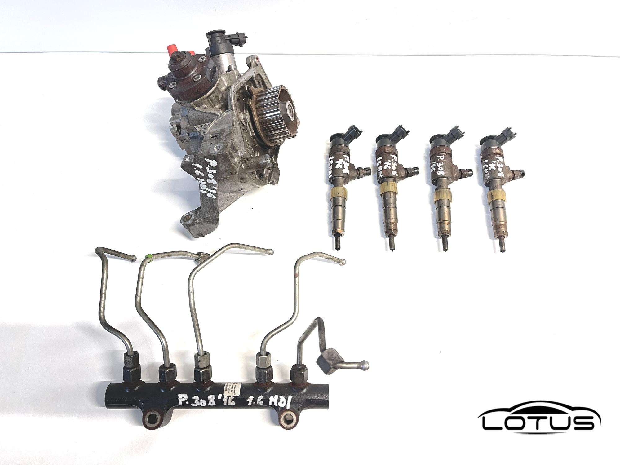 Set dizna, pumpa, rail Peugeot 308 1.6 HDI