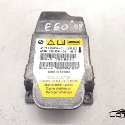 Airbag modul BMW 5 E60 E61 2007-2010 9118931