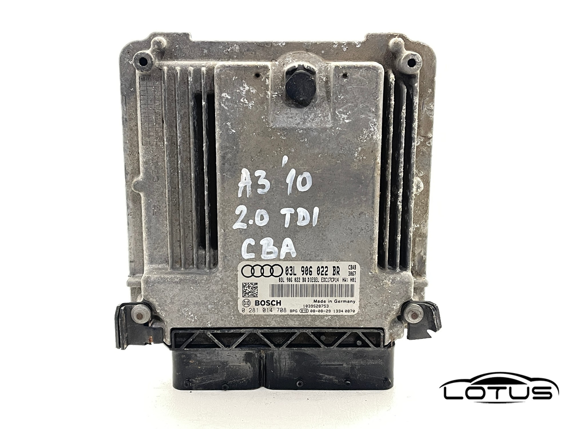 Kompjuter motora ECU Audi A3 8P 2.0 TDI CBA 03L906022BR