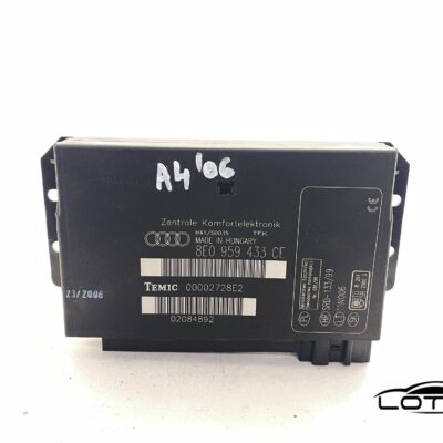 BCM komfort modul Audi A4 B7 8E0959433CE