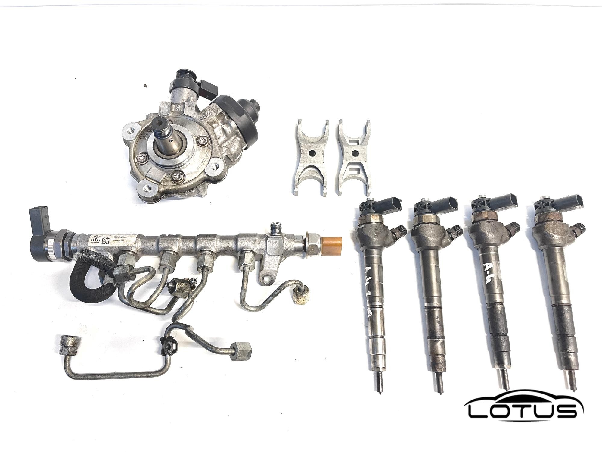 Set dizna, pumpa, rail Audi A4 B8 2.0 TDI