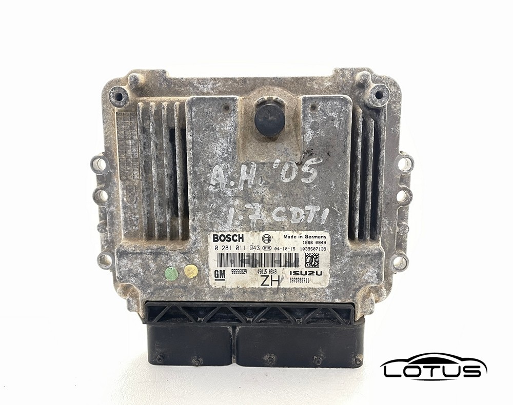 Kompjuter motora ECU Opel ASTRA H 1.7 CDTI 55556829