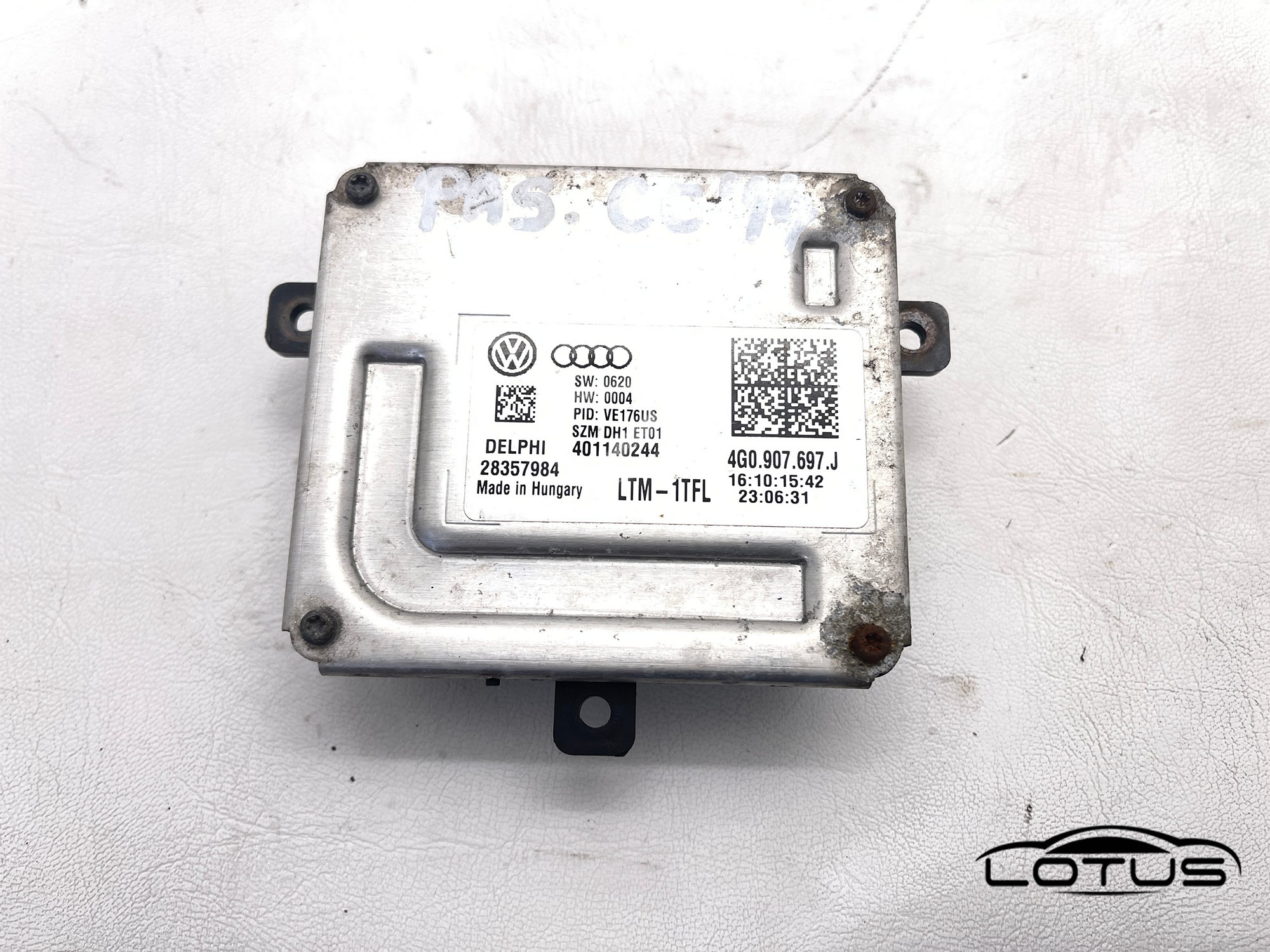 Balast, elektronika fara VW AUDI SKODA 4G0907697J