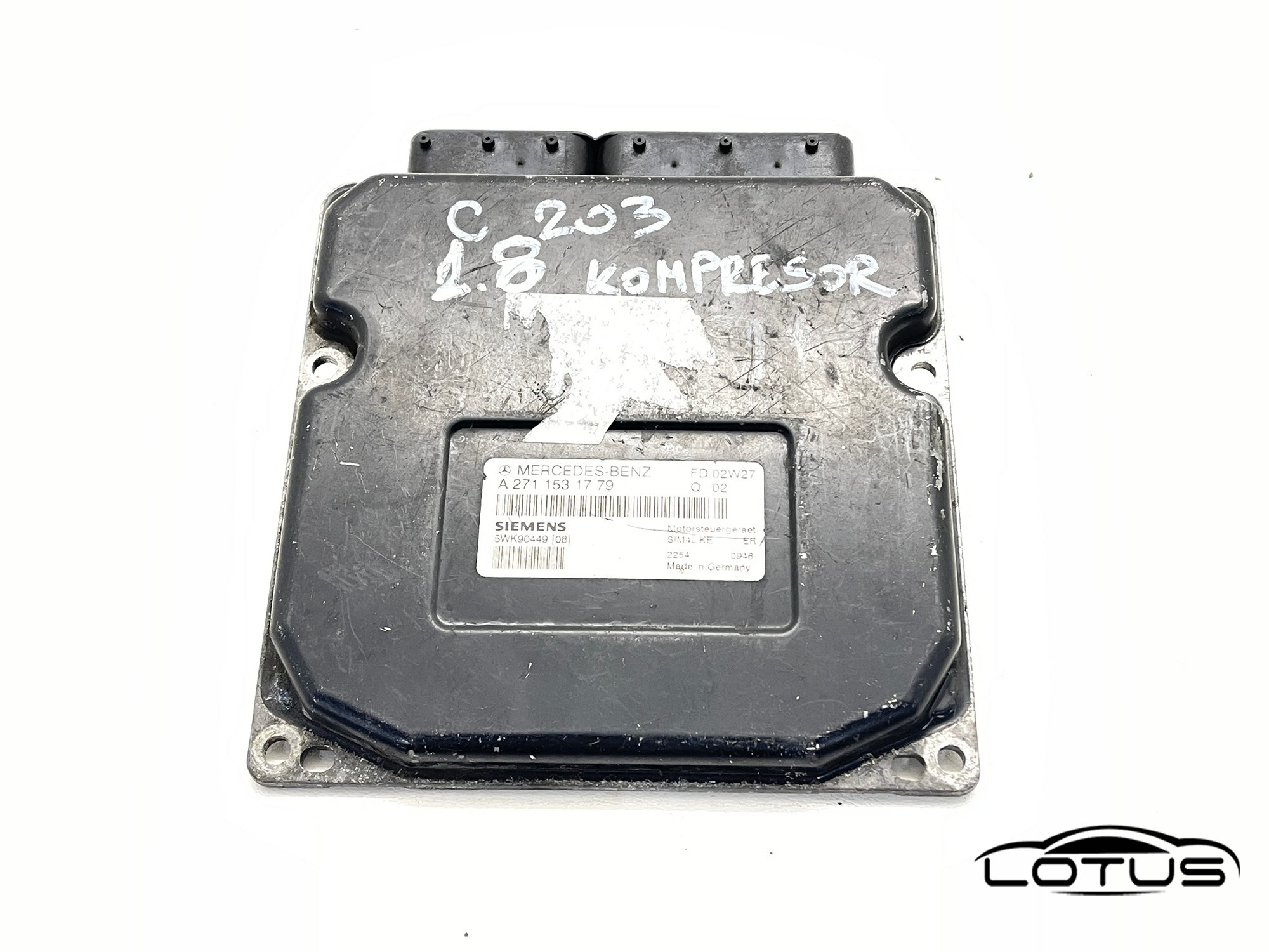 Kompjuter motora ECU Mercedes C180 W203 A2711531779