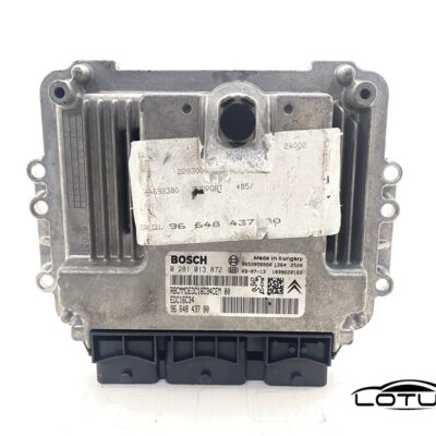 Kompjuter motora ECU Citroen C4 1.6 HDI 9664843780