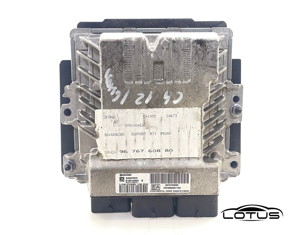 Kompjuter motora ECU Citroen C4 1.6 HDI 9676760880