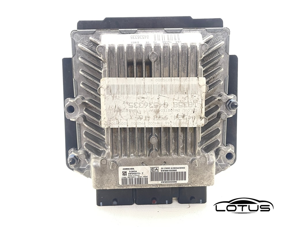 Kompjuter motora ECU Citroen C4 1.6 HDI SW9661835880