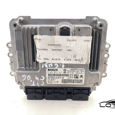 Kompjuter motora ECU Peugeot C4 307 1.6 HDI 9662213180