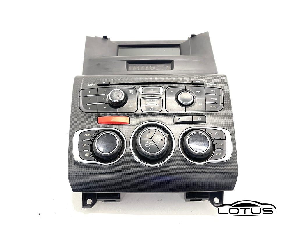 Radio, prekidaci klime Citroen C4 2010-2015 9666027777