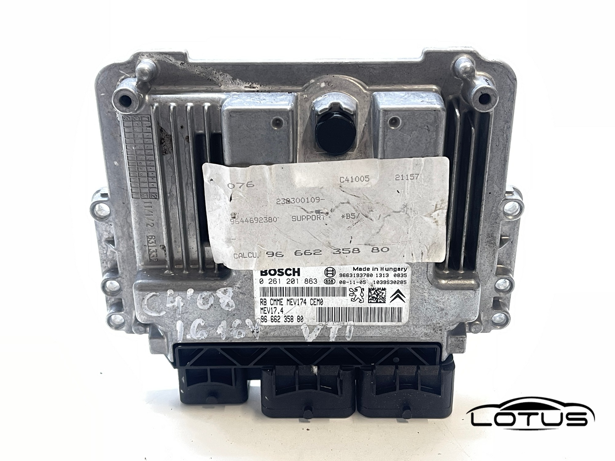 Kompjuter motora ECU Citroen C4 1.6 16V 9663193780