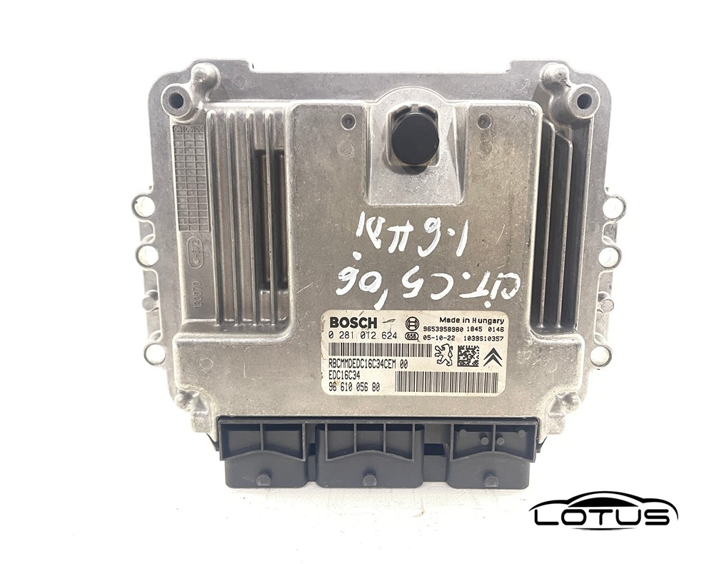 Kompjuter motora ECU Citroen C5 1.6 HDI 9661005680