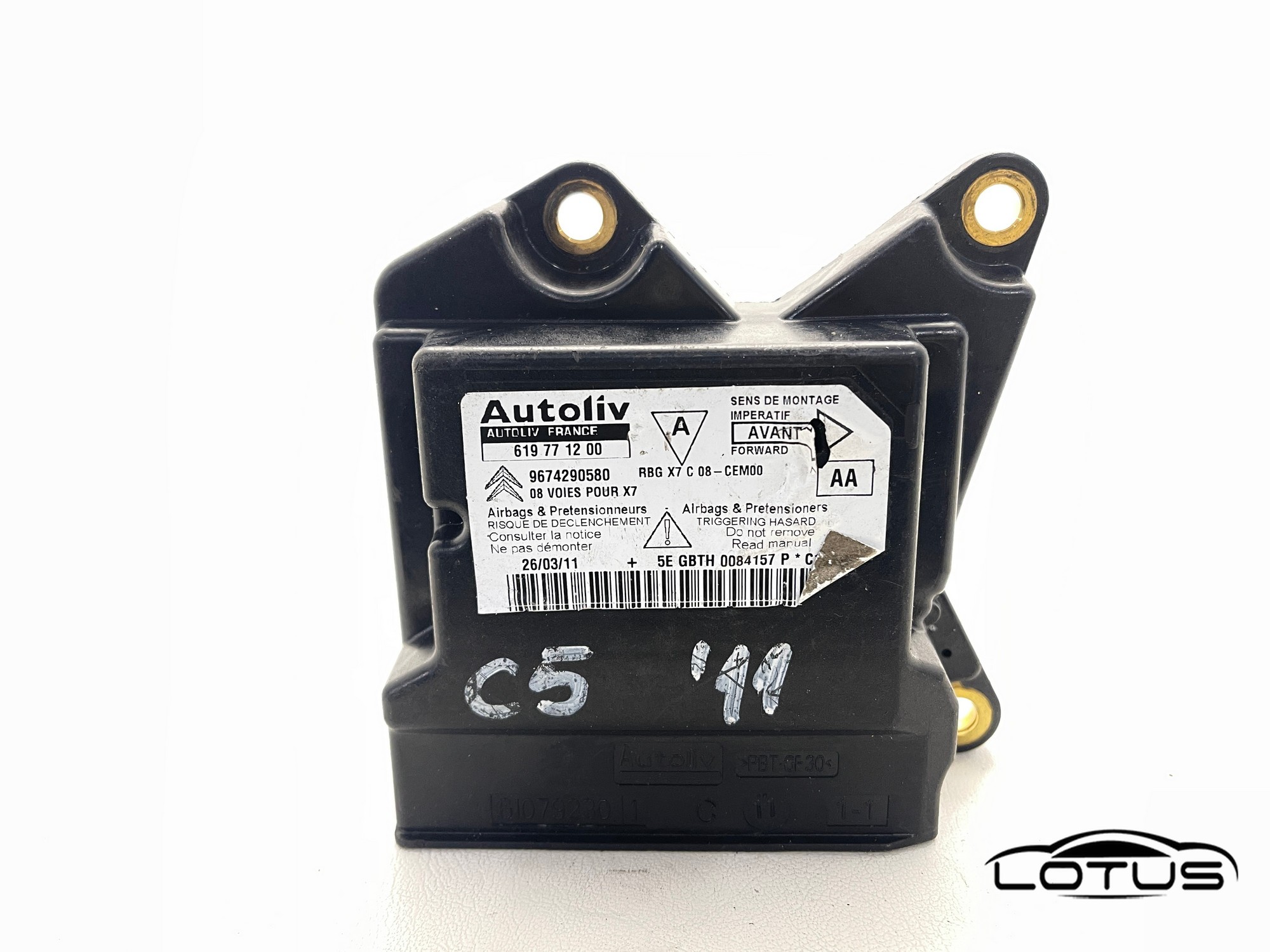 Airbag modul Citroen C5 2010-2017 9674290580