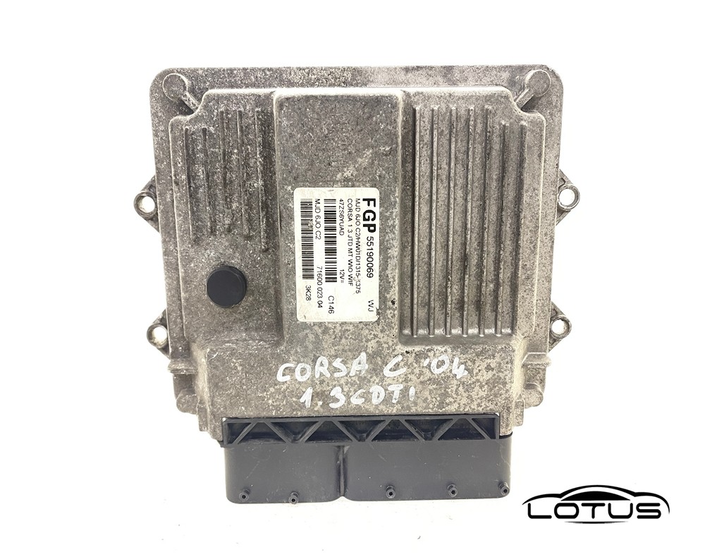 Kompjuter motora ECU Opel CORSA C 1.3 CDTI 55190069