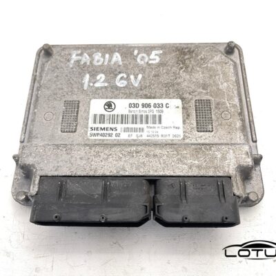 Kompjuter motora ECU Skoda FABIA 1.2 6V 03D906033C