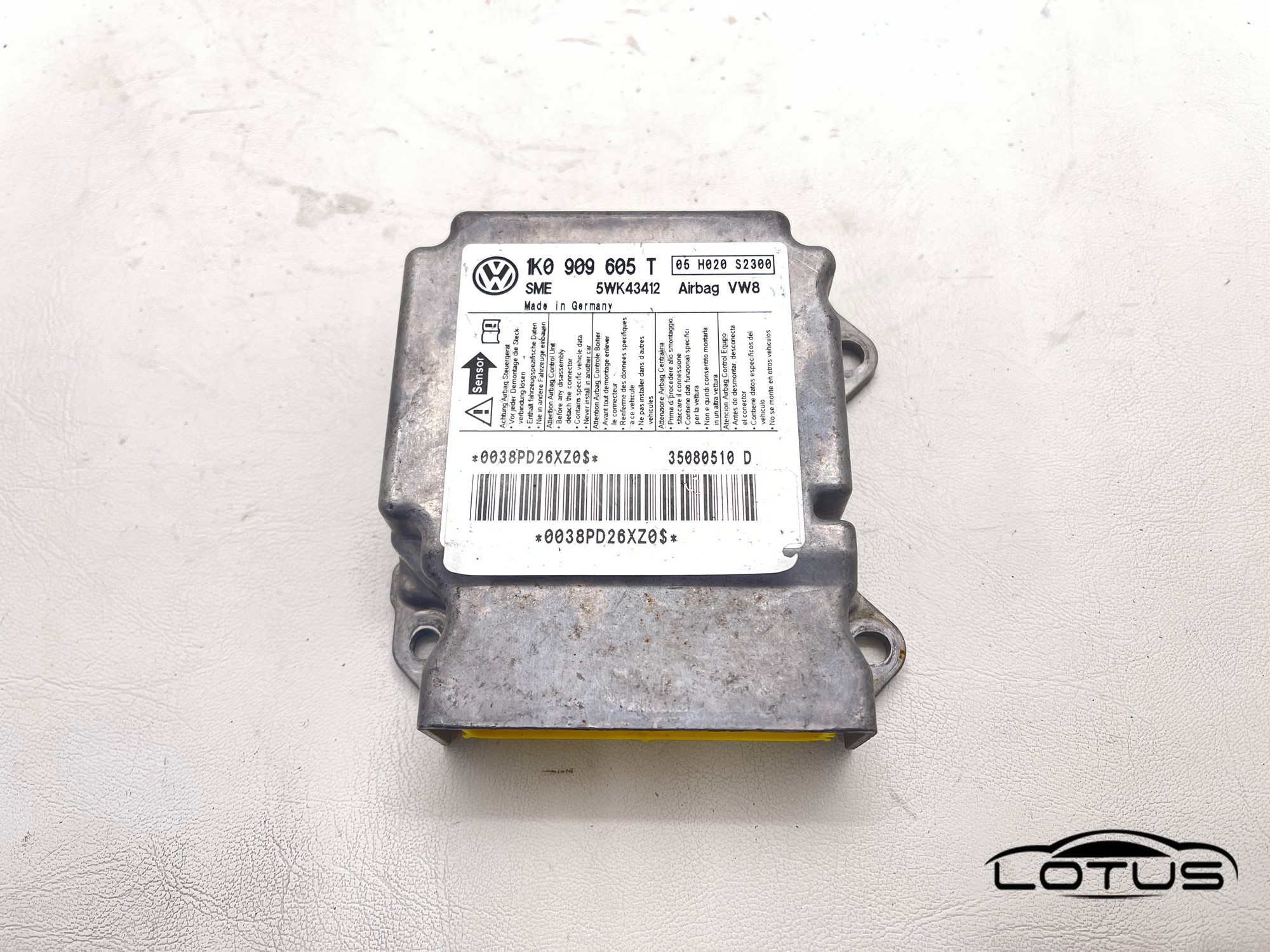 Airbag modul  GOLF 5  1K0909605T 2003-2008