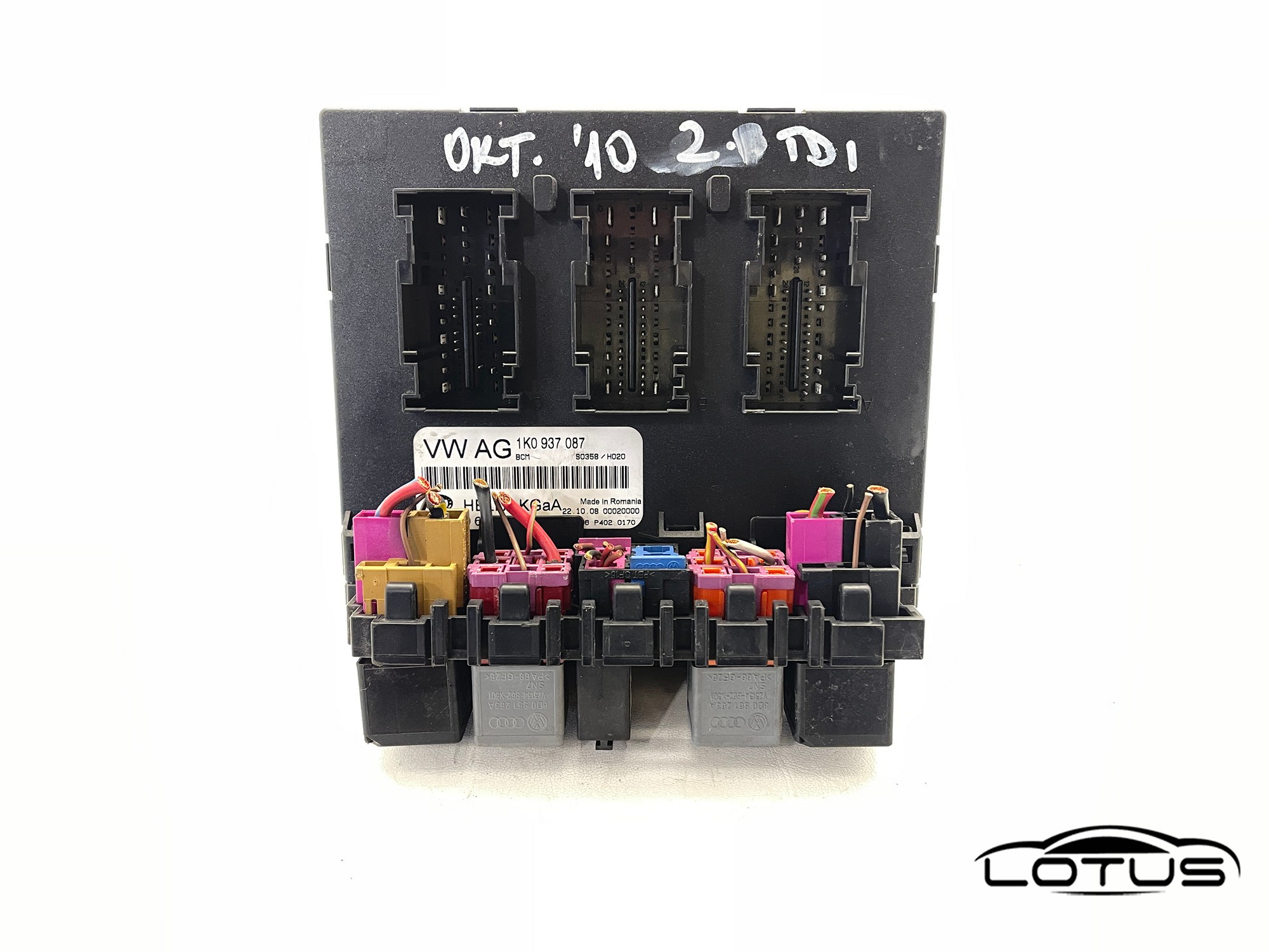 BCM modul VW SKODA GOLF 5 OCTAVIA A5 1K0937087