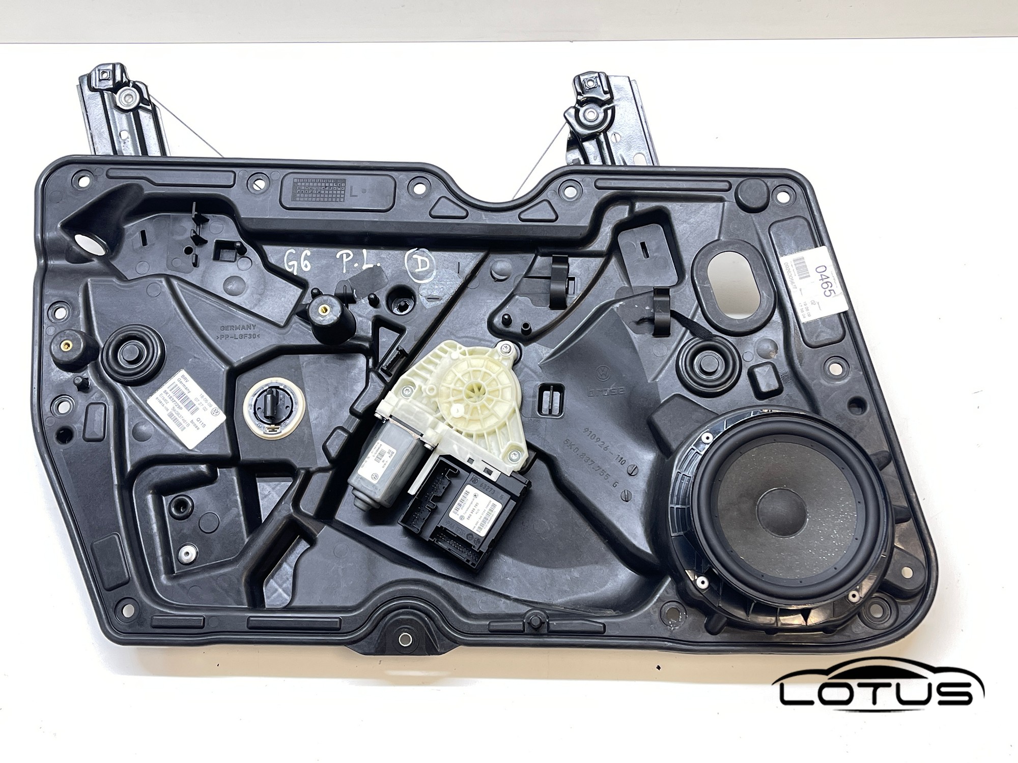 Prednji lijevi podizac stakla 4V VW GOLF 6 2008-2011