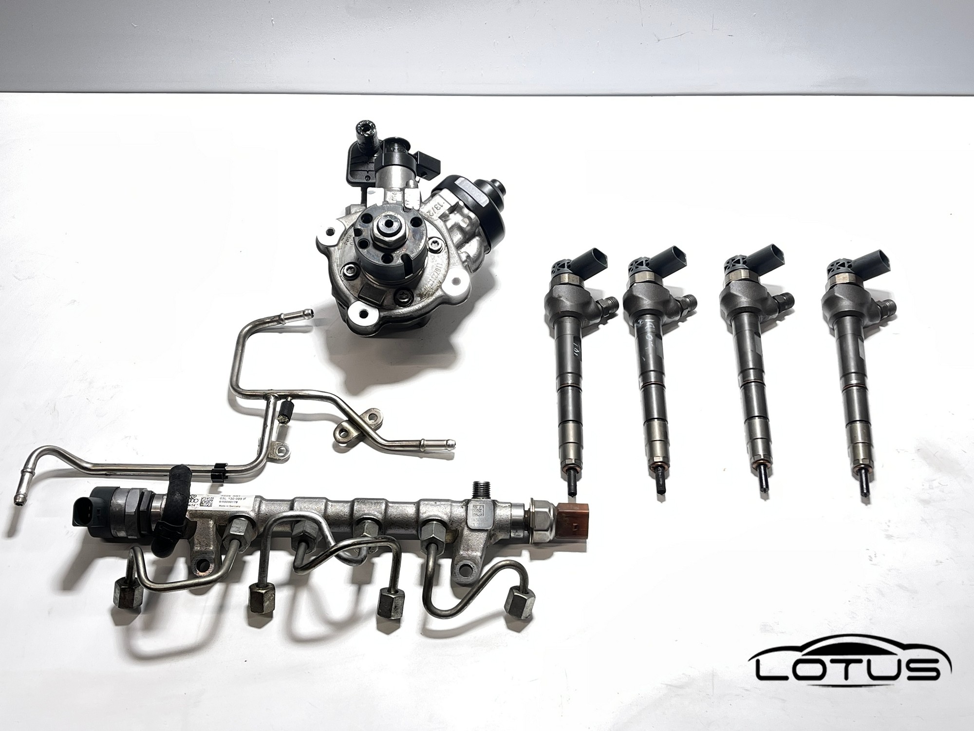 Set dizna, pumpa, rail VW GOLF 6 2.0 TDI 03L130277Q