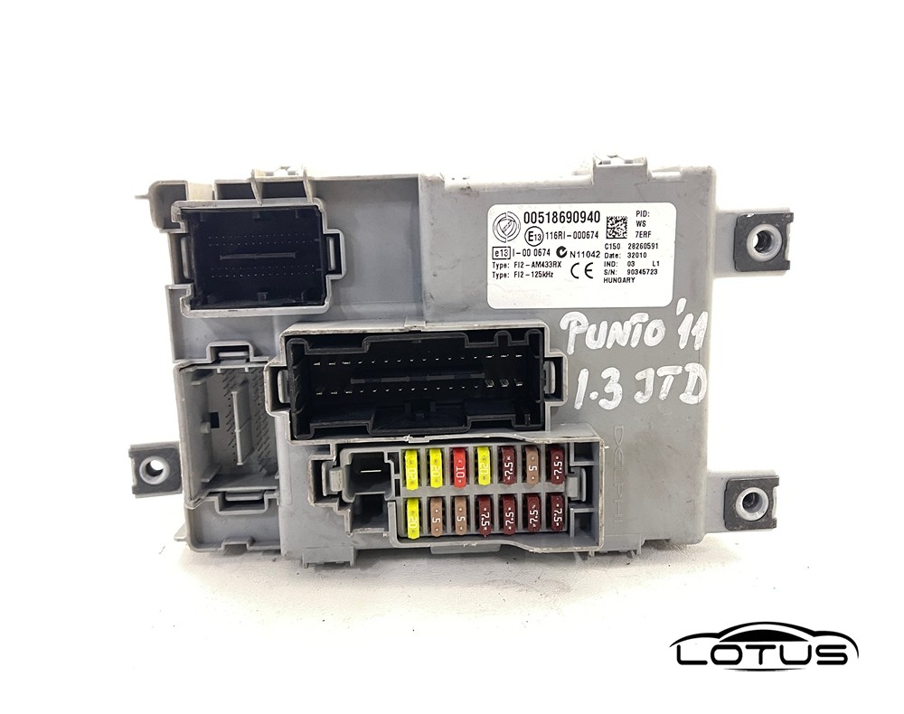 BSI kutija osigurača Fiat GRANDE PUNTO 00518690940