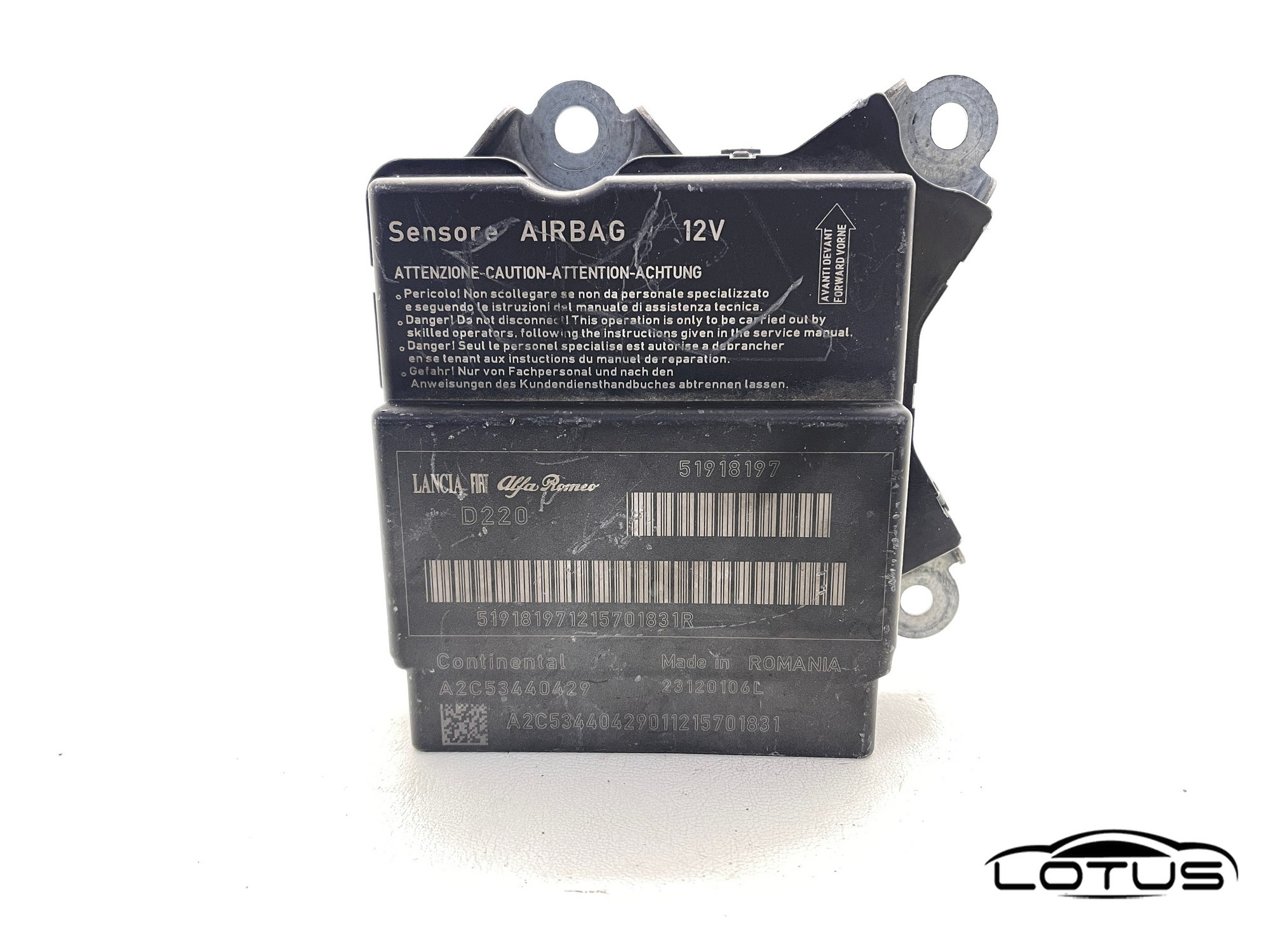 Airbag modul Fiat GRANDE PUNTO EVO 51918197