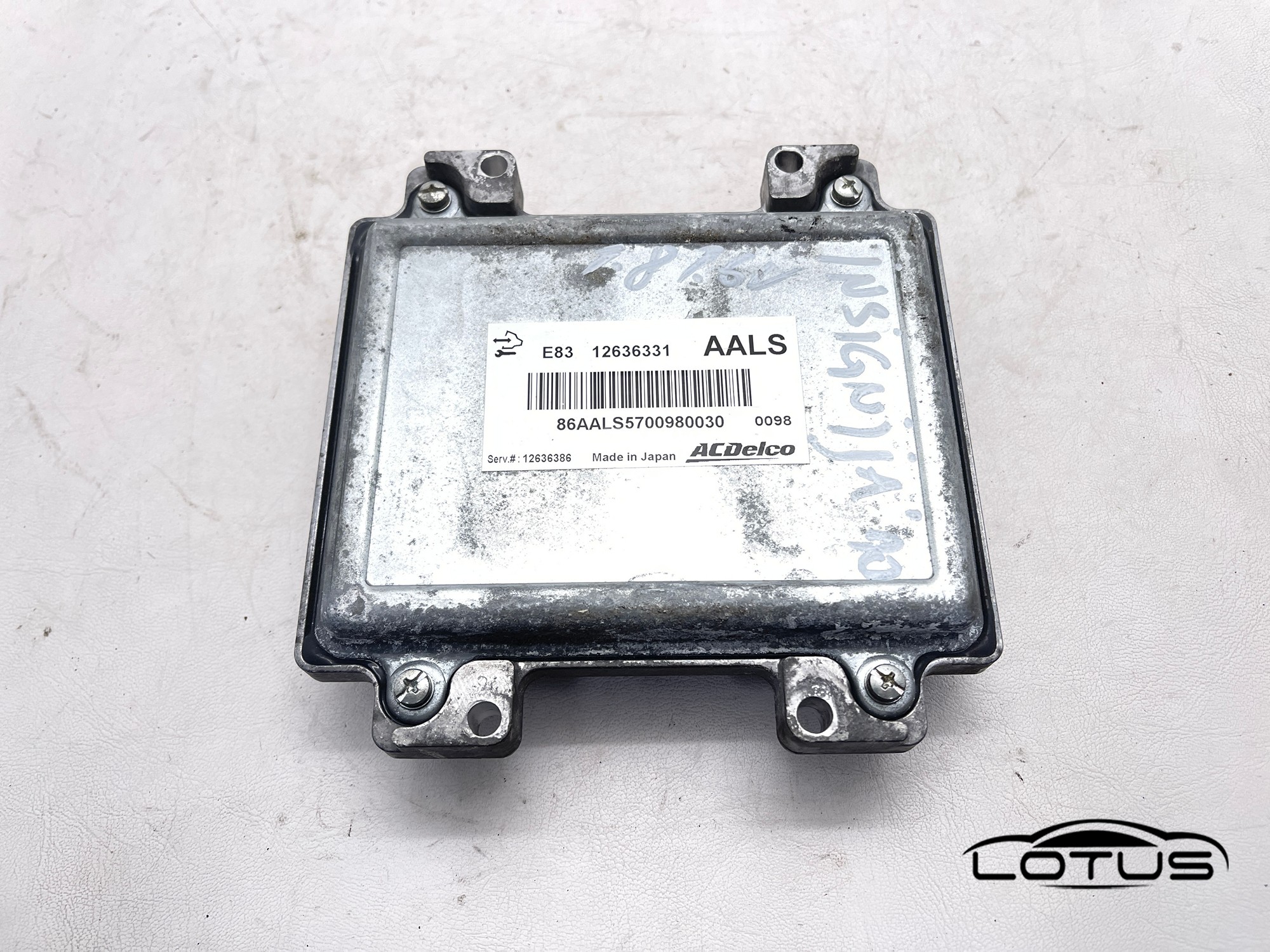 Kompjuter motora ECU Opel INSIGNIA 2008-2013 12636331