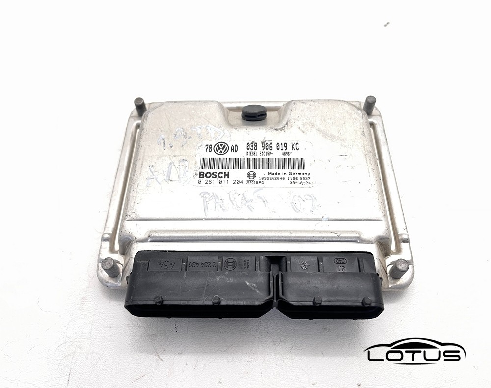 Kompjuter motora ECU VW PASSAT 1.9 TDI 038906019KC