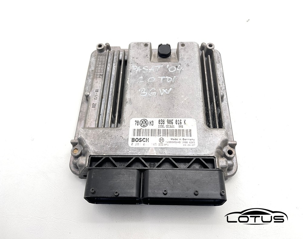 Kompjuter motora ECU VW PASSAT 2.0 TDI 038906016K