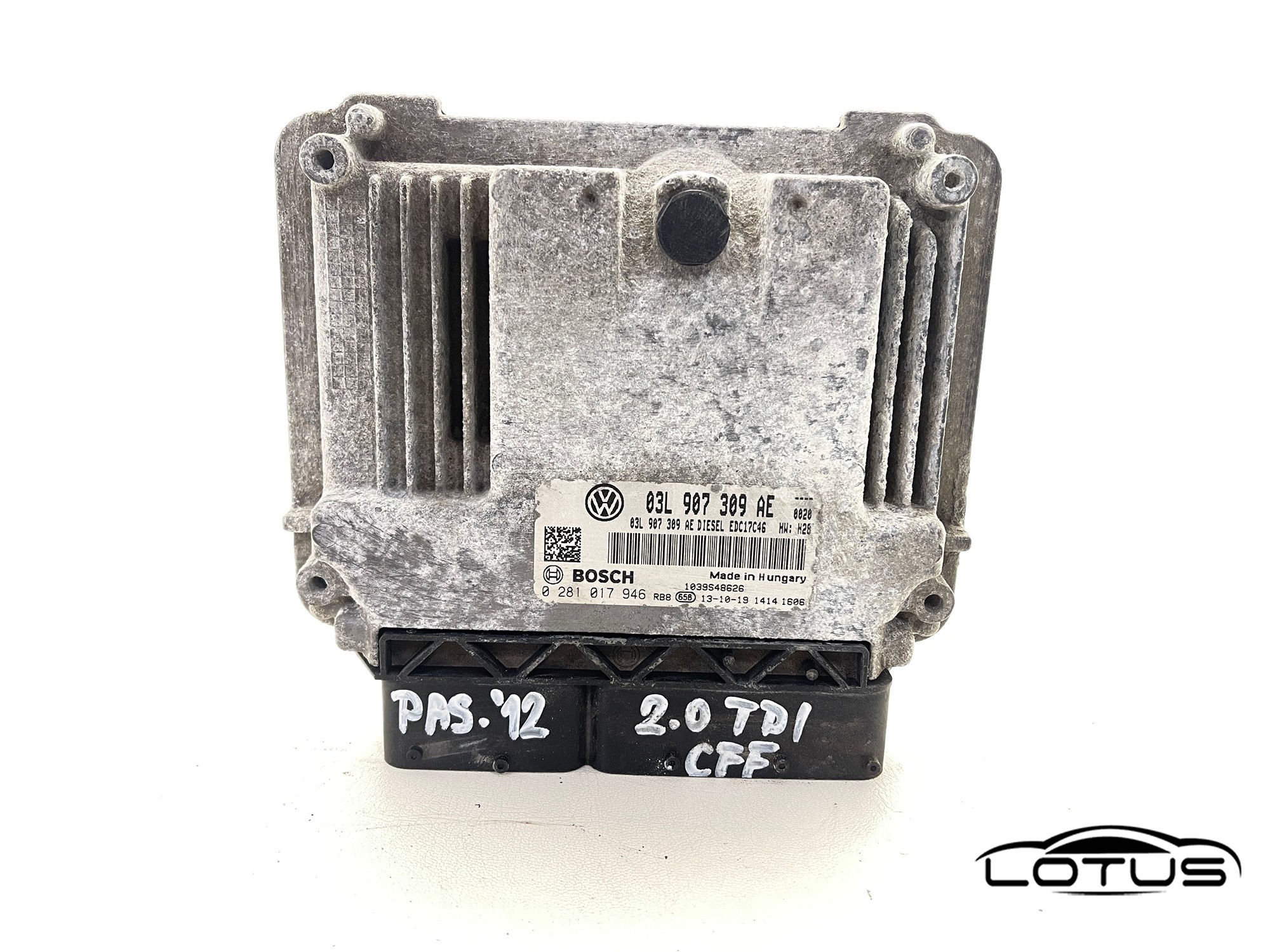Kompjuter motora VW PASSAT 7 2.0 TDI CFF 03L907309AE