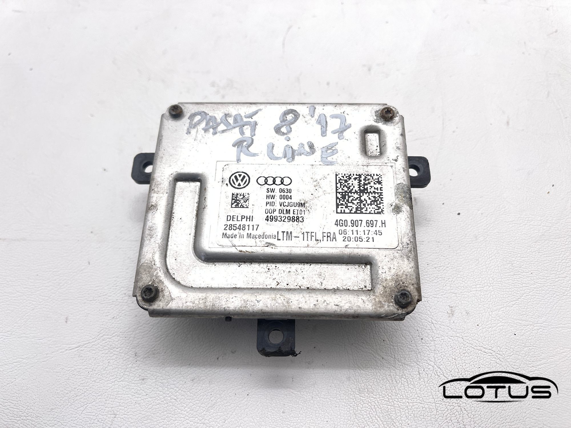 Balast, elektronika fara VW PASSAT 8 GOLF 7 4G0907697H