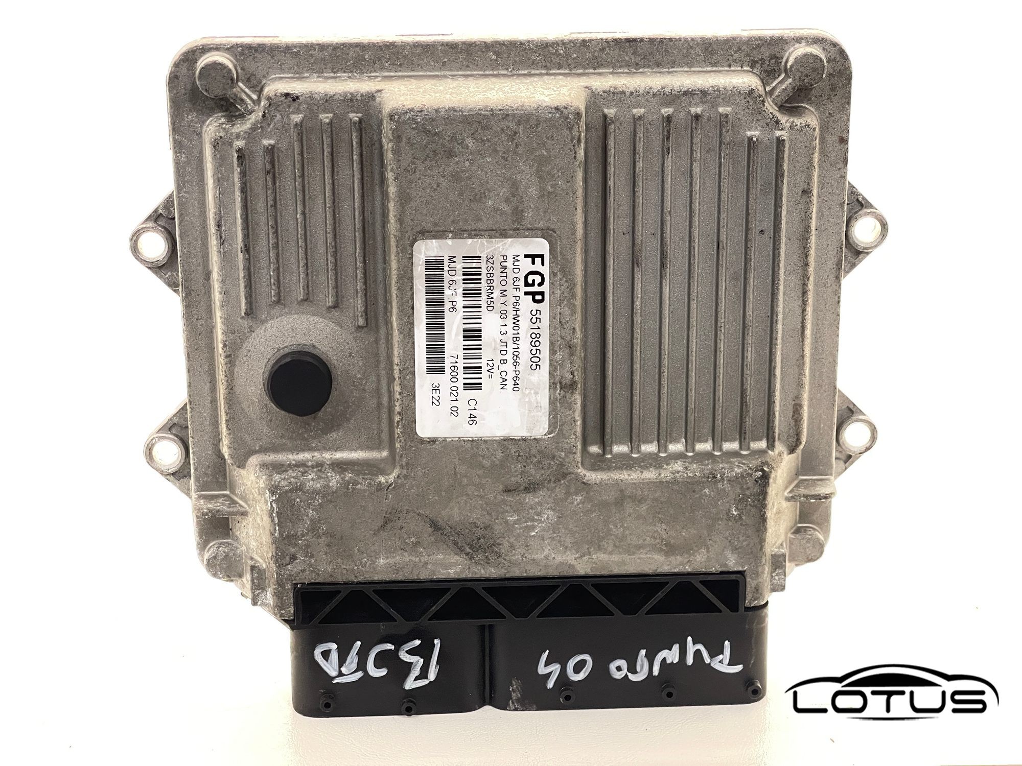 Kompjuter motora ECU Fiat PUNTO 1.3 JTD 55189505