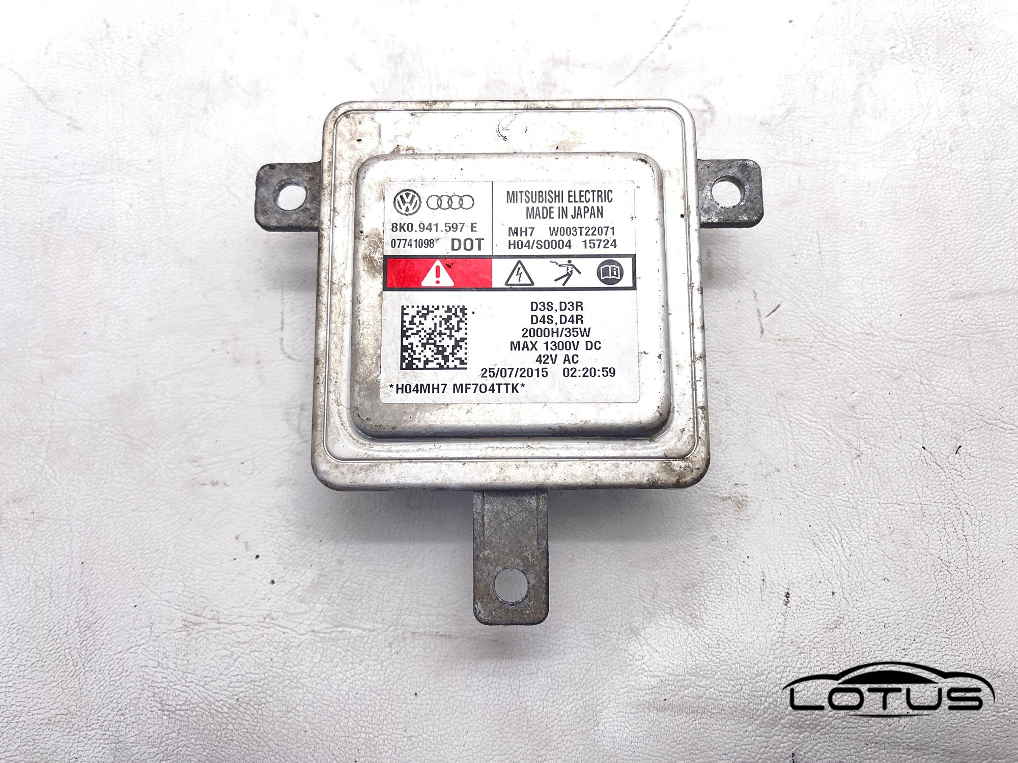 Balast, elektronika fara VW SKODA SEAT AUDI 8K0941597E