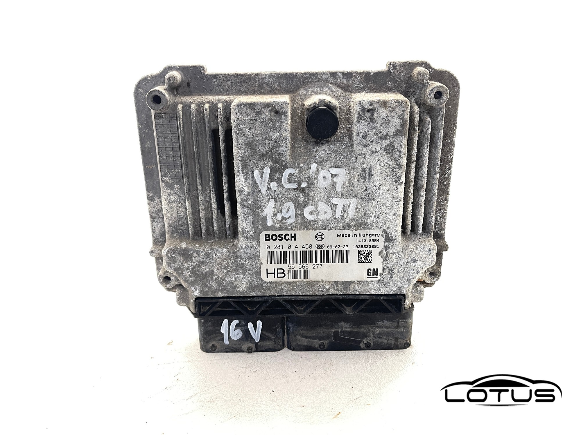 Kompjuter motora ECU Opel VECTRA C 1.9 CDTI HB 55566277