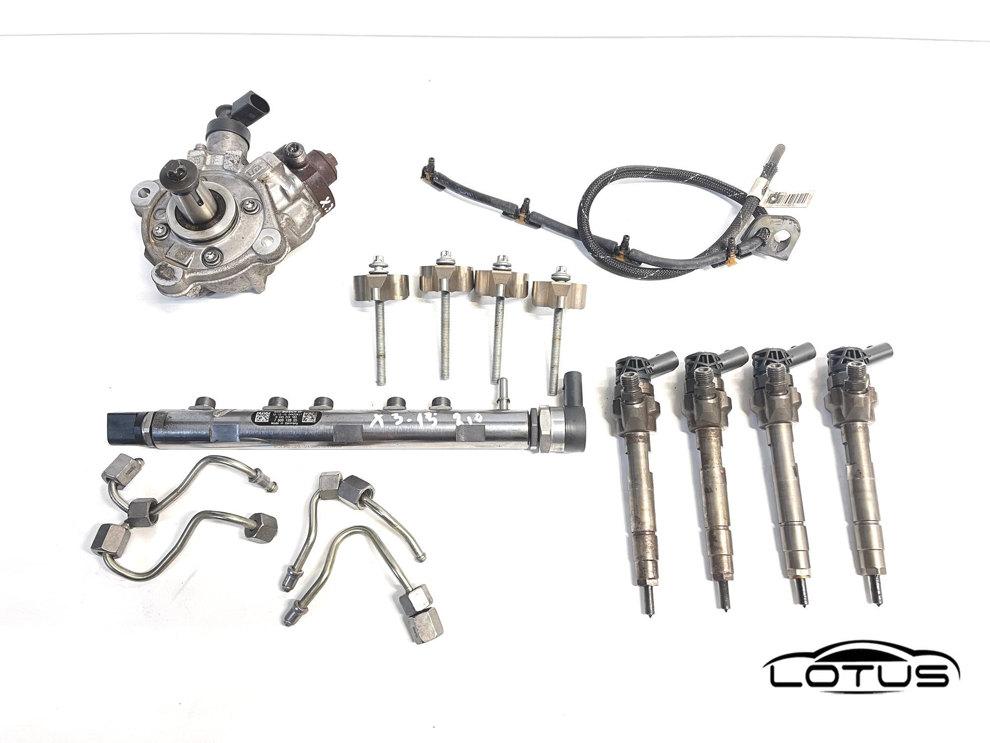 Set dizna, pumpa, rail BMW X3 F25 2.0